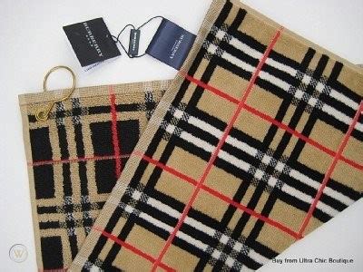 burberry golf towel|burberry nova check golf towel.